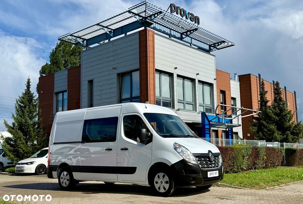 Renault MASTER 2,3 DCI 130KM L2H2 BRYGADÓWKA 7 MIEJSC SERWIS ASO