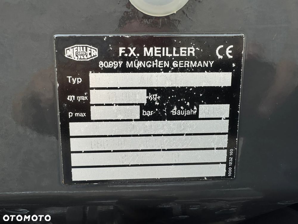 Volvo FE 320, BRAMOWIEC - MEILLER AK 12 MT, - 38