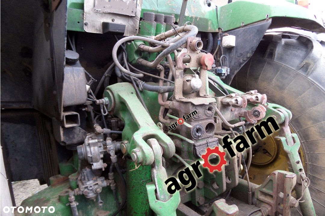 John Deere części 7800 7700 7600 skrzynia silnik most oś napęd  kabina powershift zwolnica obudowa - 3