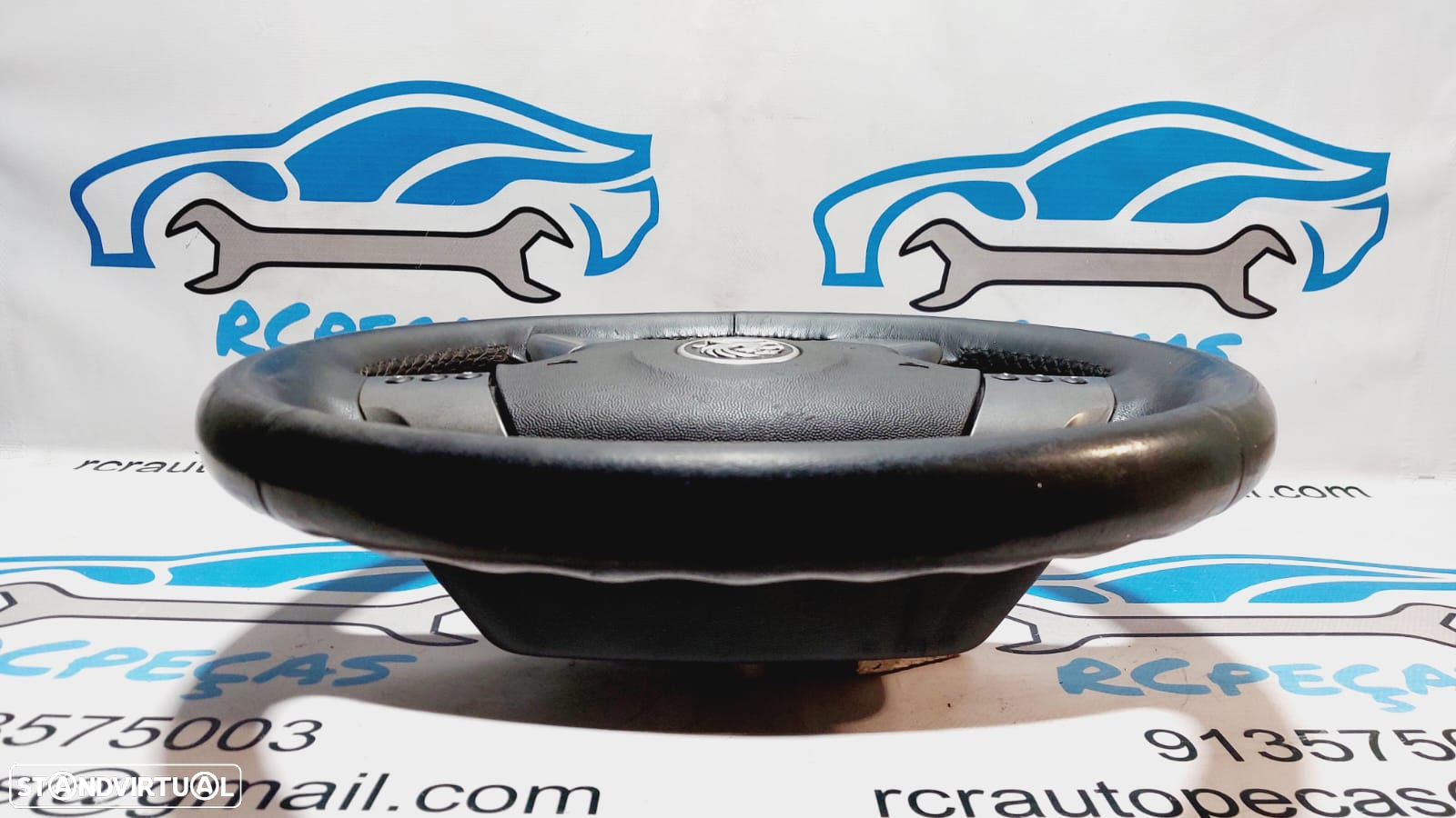 VOLANTE GUIADOR COMPLETO OPEL 13161863 OPEL VECTRA C Z02 PELE COMANDOS MULTIFUNÇÕES AIRBAG - 5