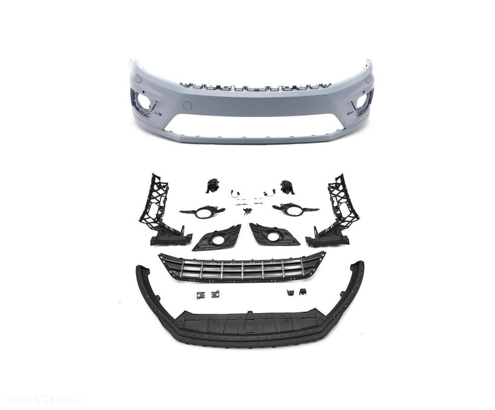 VW CC (358) 2011 -  2017  PRZEDNI ZDERZAK (inne części: listwa błotnik grill lampa osłona drzwi) - 1