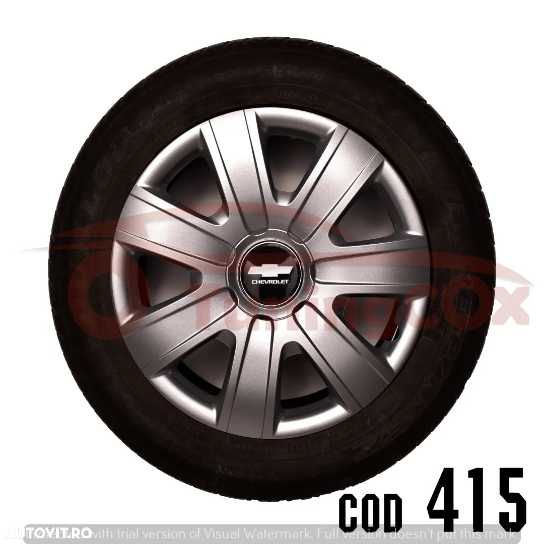 Capace roti CHEVROLET r16  la set de 4 buc ,Capace janata aliaj - 7