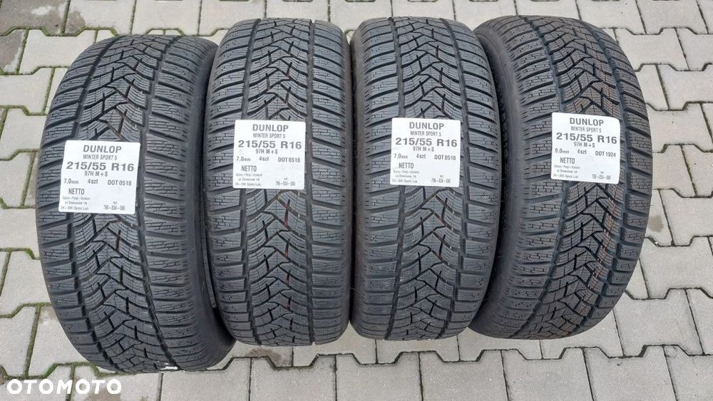 Opony Dunlop 215 55 R16