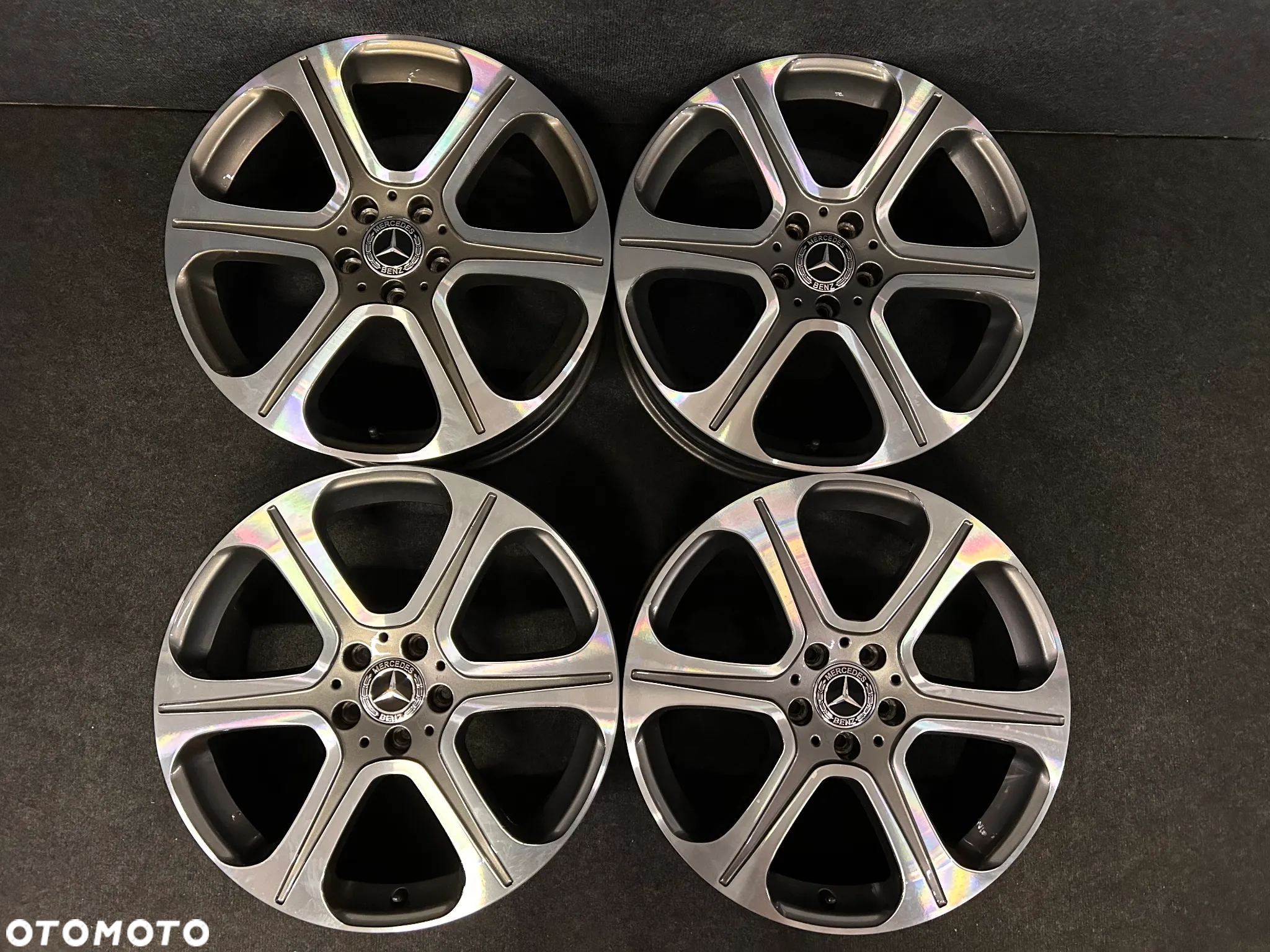 Alufelgi Mercedes E-Klasa W213, W212, C-Klasa W205, W204, V-Klasa 19 cali 5x112 4szt. Ładne z czujnikami! - 3