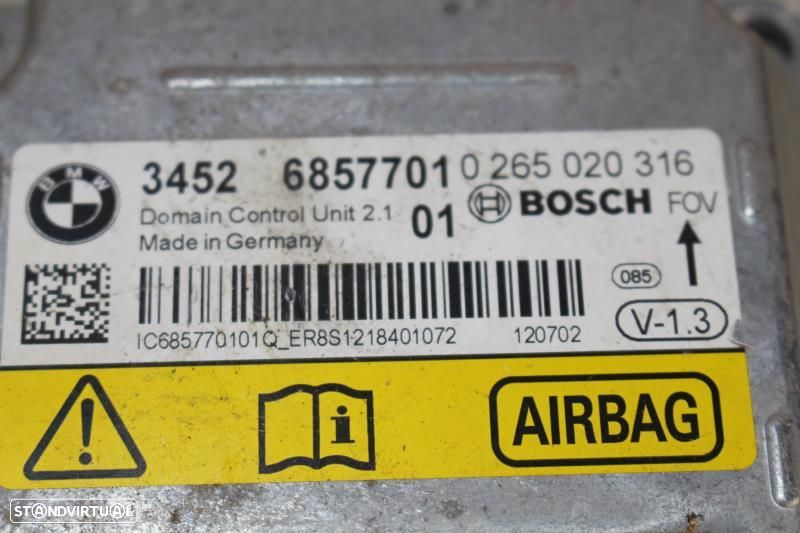 Centralina De Airbags Bmw 1 (F20)  6857701 / 6 857 701 / 0265020316 - 2