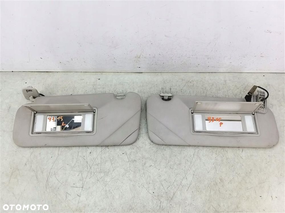 Osłona przeciwsłoneczna PRAWA LEWA DASZEK Peugeot 407 2004–2011 - 7