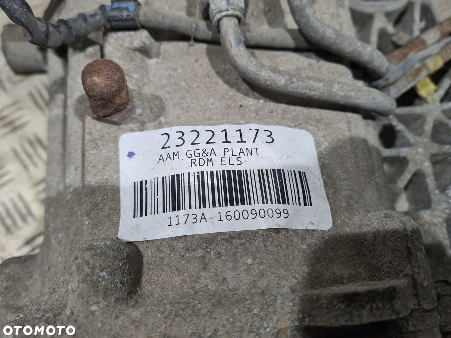 TYLNY MOST HALDEX DYFER OPEL INSIGNIA A 4X4 - 7