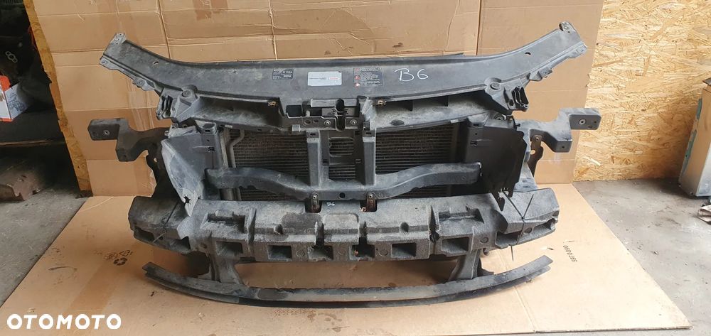 Pas przedni wzmocnienie chłodnica chłodnice wentylatory VW Passat B6 2.0 TDI 3C0121253R - 5