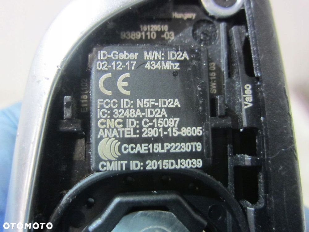 BMW X3 G01 G30 PILOT KLUCZYK OBUDOWA USA 434 MHZ 9389110 66129389110 - 7