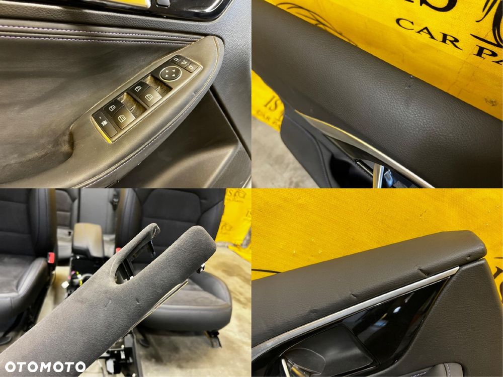 KOMPLET FOTELE WNĘTRZE KANAPA BOCZKI INFINITI Q30 QX30 SKÓRA ALCANTARA - 15