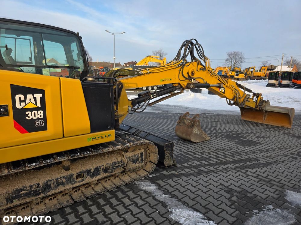 Caterpillar 308CR, 2019 ROK, 6600 MTH, 3x łamane ramię - 10