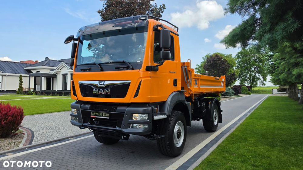 MAN 13.290///* 2021///* NOWY NIE UŻYWANY///* 4X4///* 3 STRONNY WYWROT///* MEILLER-KIPPER///* 14000KG///* STAN NOWY - 1