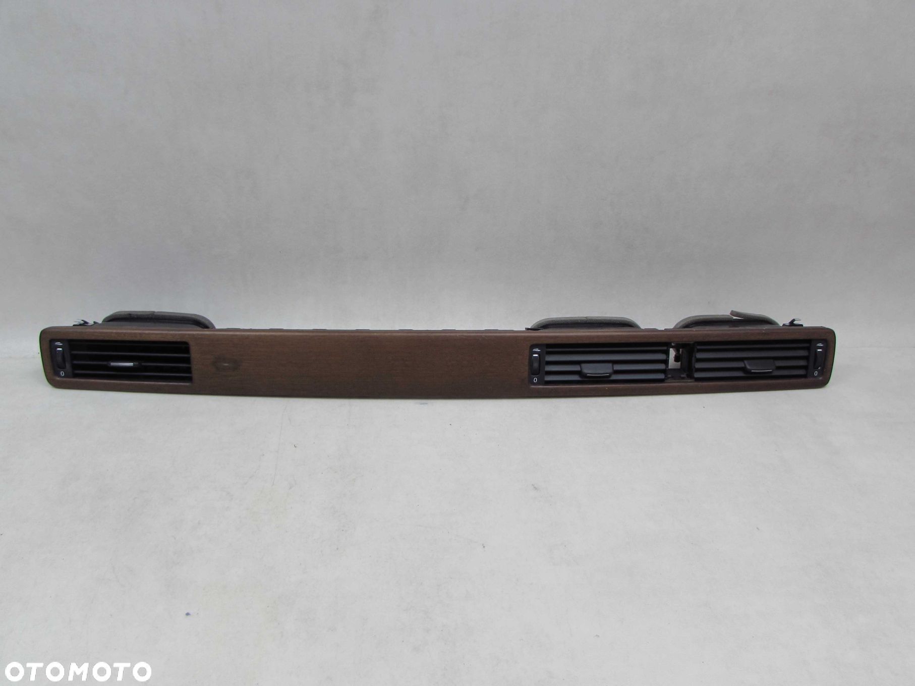 VOLVO S80 II V70 III XC70 06-16 KRATKA NAWIEWU SRODKOWA 30643315 DEKOR DREWNO DESKI KONSOLI UK - 1