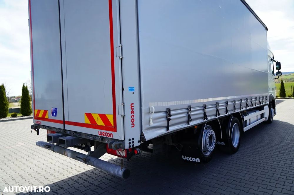 DAF XF 480 / SOLÓWKA / SSC / MEGA / I PARK-COOL / 6X2 / PUNTE RELAXABILĂ / ACOPERIȘ RELAXABIL / ȘINCĂLARE BOGIE / - 14