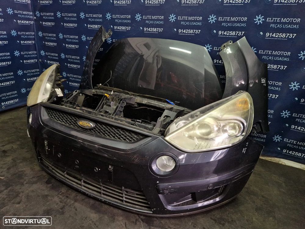 Frente completa usada FORD S-MAX 2.0 TDCI capot parachoques oticas guardalamas - 1