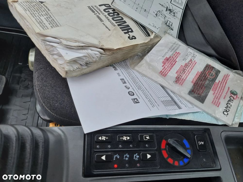 Komatsu Koparka Gąsienicowa 8 ton PC80MR-3 z Norwegii jak Nowa 2017rok 3100mtg 3x ramie łamane Klima ser.DEKRA pompa paliwa centr. smarowanie - 33