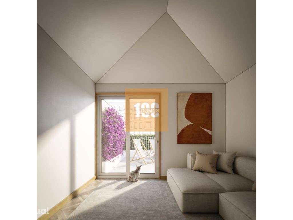 T1+1 novo com terraço aos Aliados - Grande imagem: 2/18