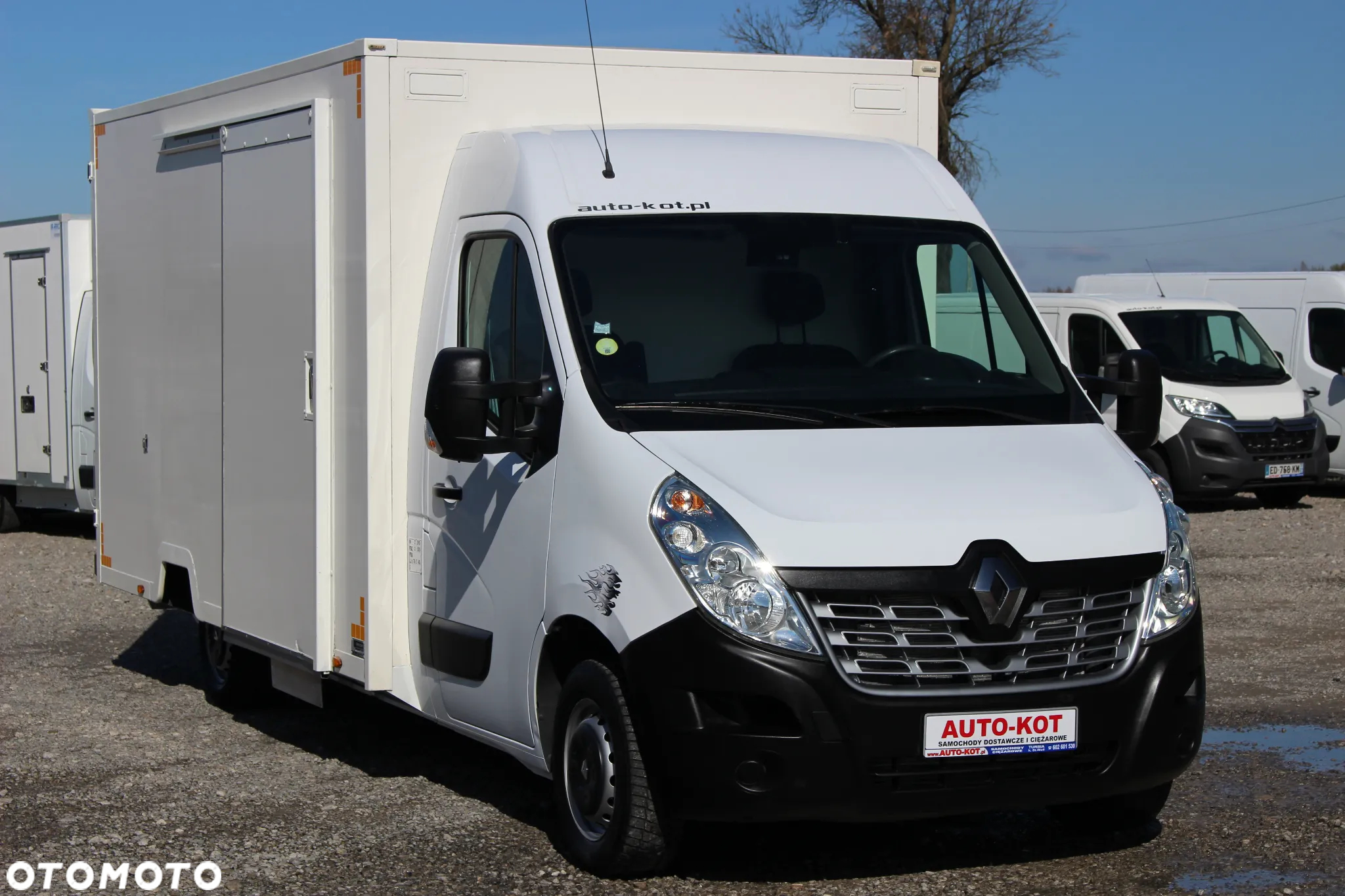 Renault MASTER 2.3*130 KM*/ KONTENER+BOCZNE DRZWI / KLIMA / CZUJNIKI COFANIA/ SERWIS / STAN IDEALNY / - 4