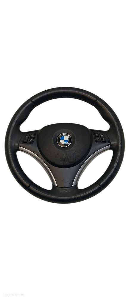 Bmw E90 E93 E92 E81 E87 Kierownica Skórzana M-Sport Poduszka Airbag Nr 46 - 1