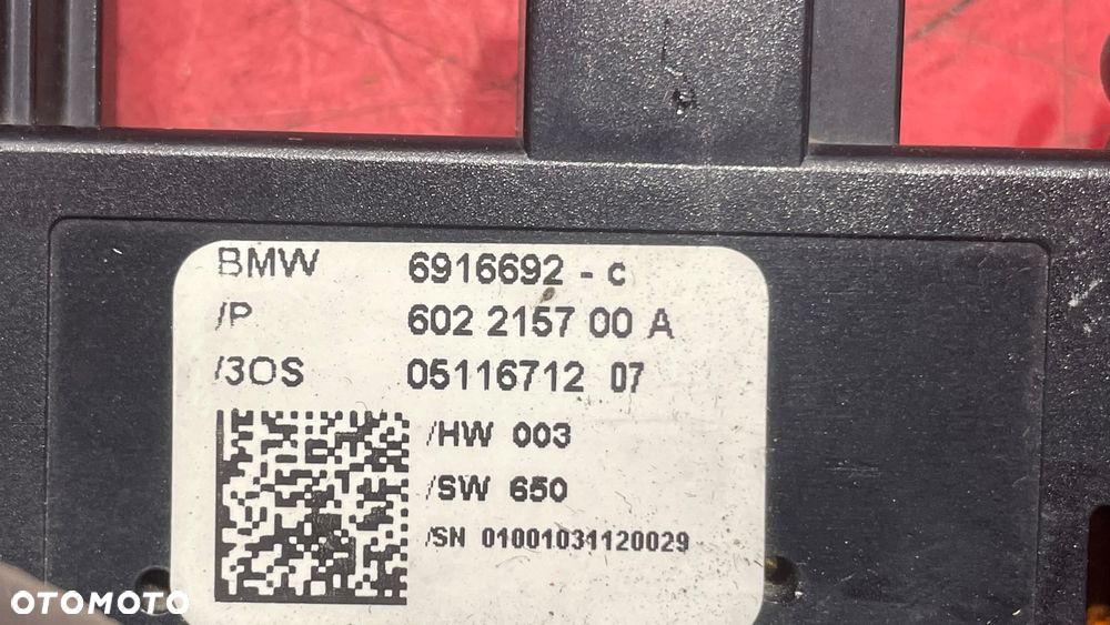 STEROWNIK MODUŁ WSPOMAGANIA 6916692 BMW E65 - 3