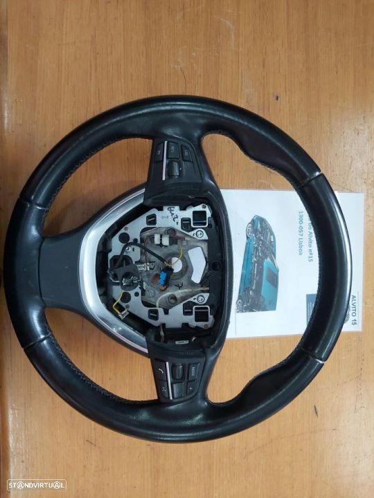 Volante Bmw Serie 5 F10 Bom estado todos os comandos funcionais - 1