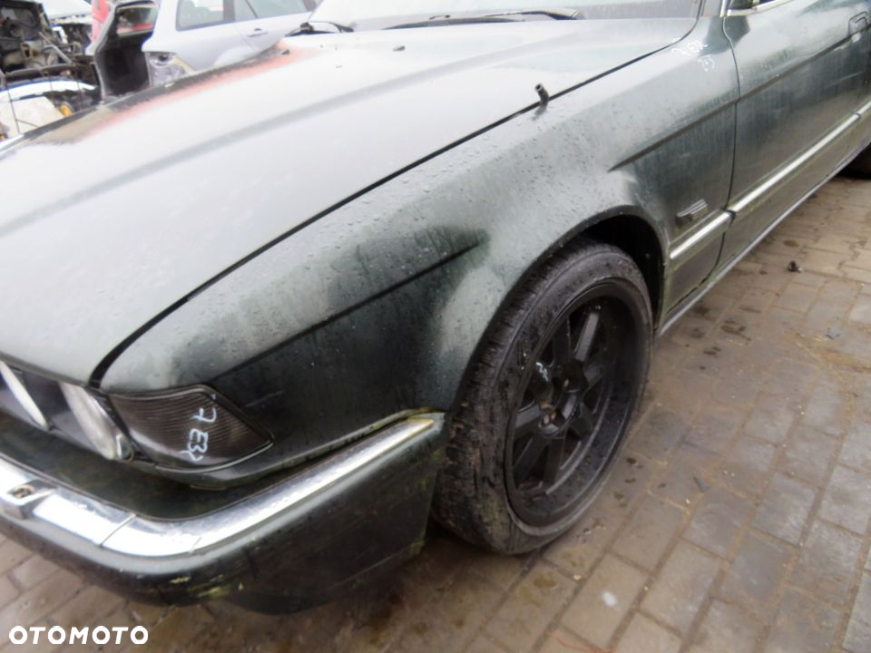 MASKA ZDERZAK BŁOTNIKI LAMPY 7 II E32 205 BMW 1986-1994 ZIELONY MALACHITGRUN PRZÓD KOMPLETNY - 6