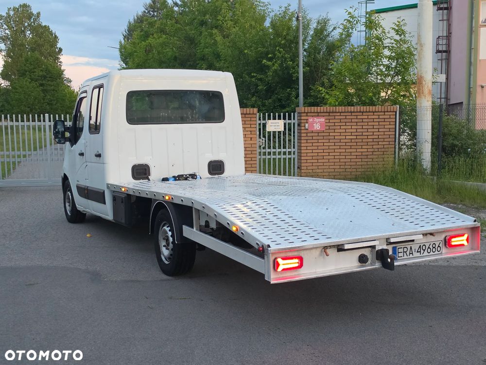 Opel Movano Master 7 osobowy doka /aluminiowa zabudowa / tyl naped 3 tony hak - 4