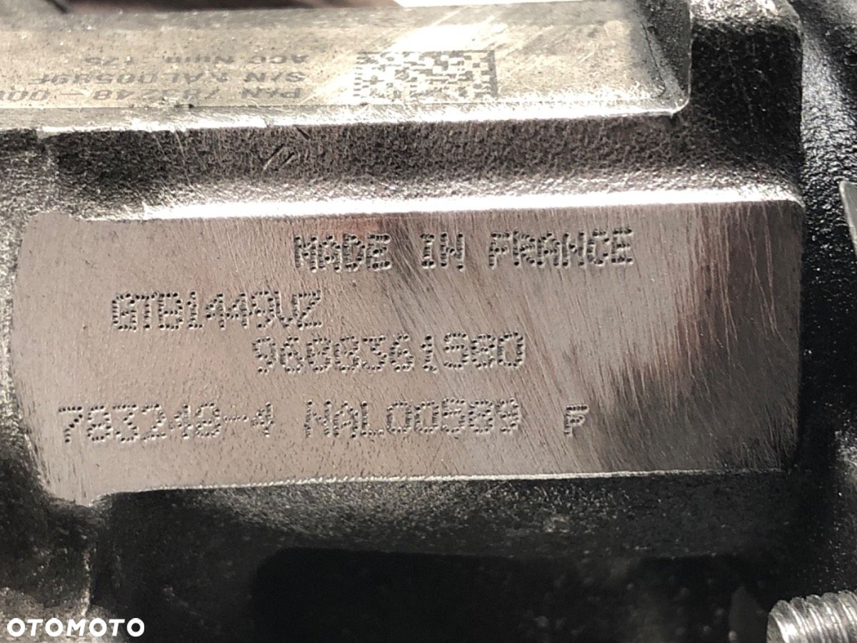 TURBOSPRĘŻARKA - 449.00 PLN - CITROEN C5 III (RD_) 2008 - 2022 2.0 HDi 165 120 kW [163 KM] olej - 5