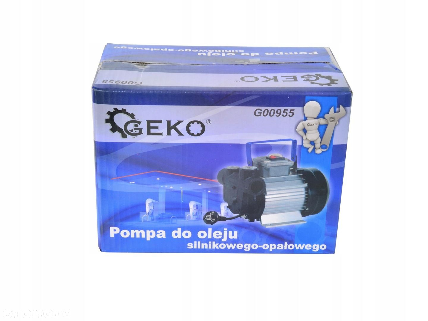 GEKO CPN POMPA DO OLEJU SILNIKOWEGO DYSTRYBUTOR 230V 550W 30L/MIN G00955 - 9