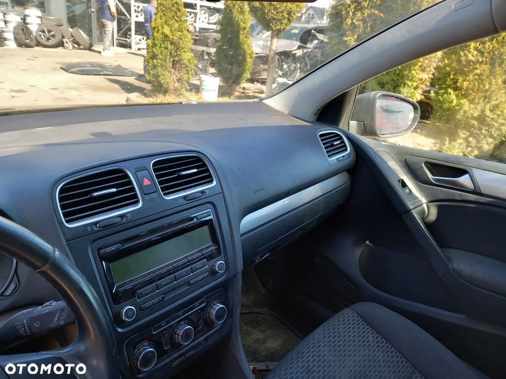 VW GOLF VI KONSOLA DESKA ROZDZIELCZA KOKPIT KIEROWCY AIRBAG PASY KOMPLET - 3