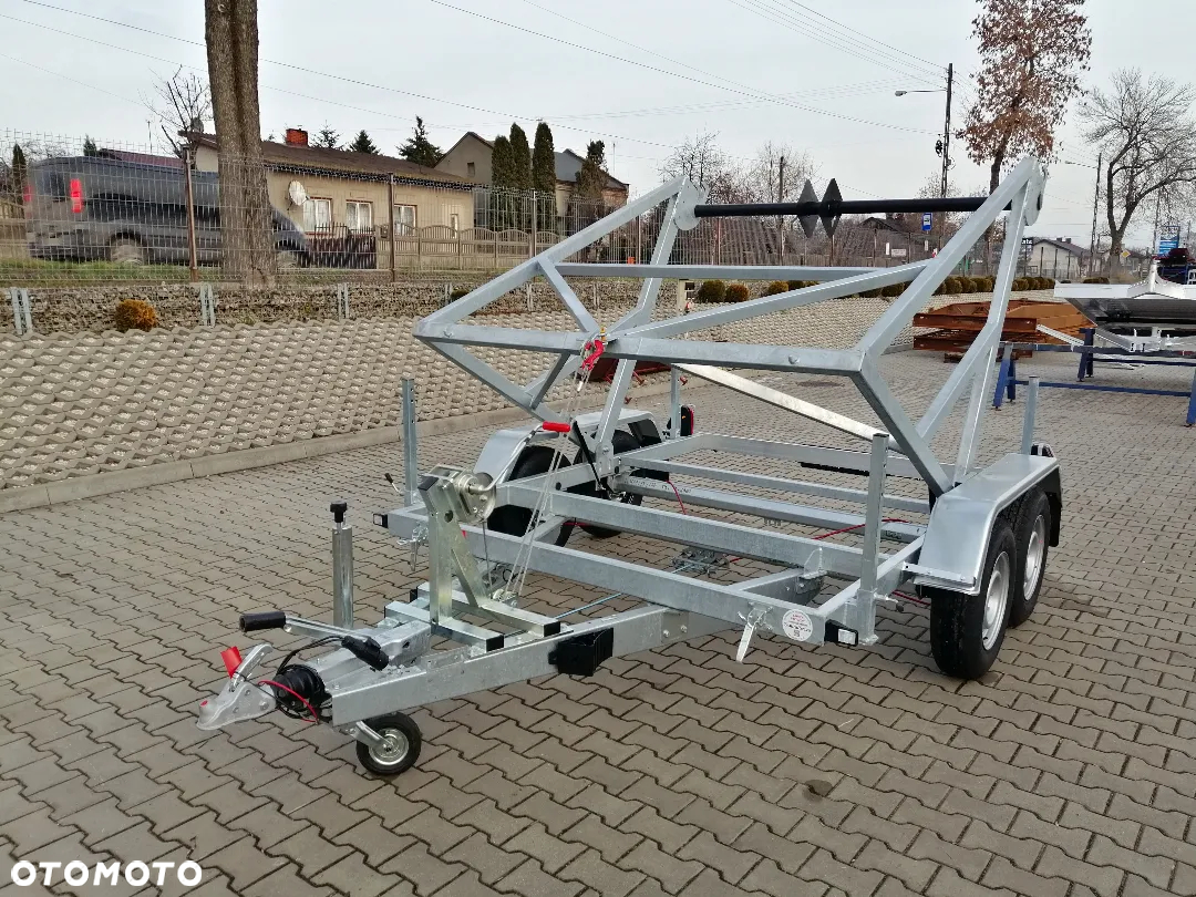 Besttrailers Przyczepa kablowa DMC 2700 kg K14" dwie osie - 6
