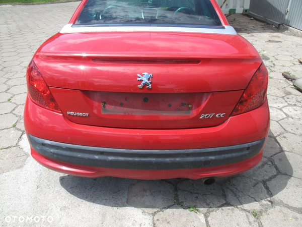 Zderzak tył PEUGEOT 207 CC KKNB