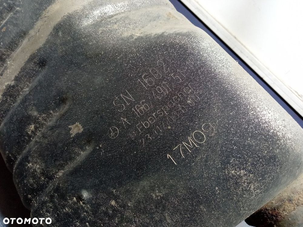 MERCEDES GLS X166 3.0CDI WYDECH TŁUMIK KOŃCOWY A1664905115 - 7