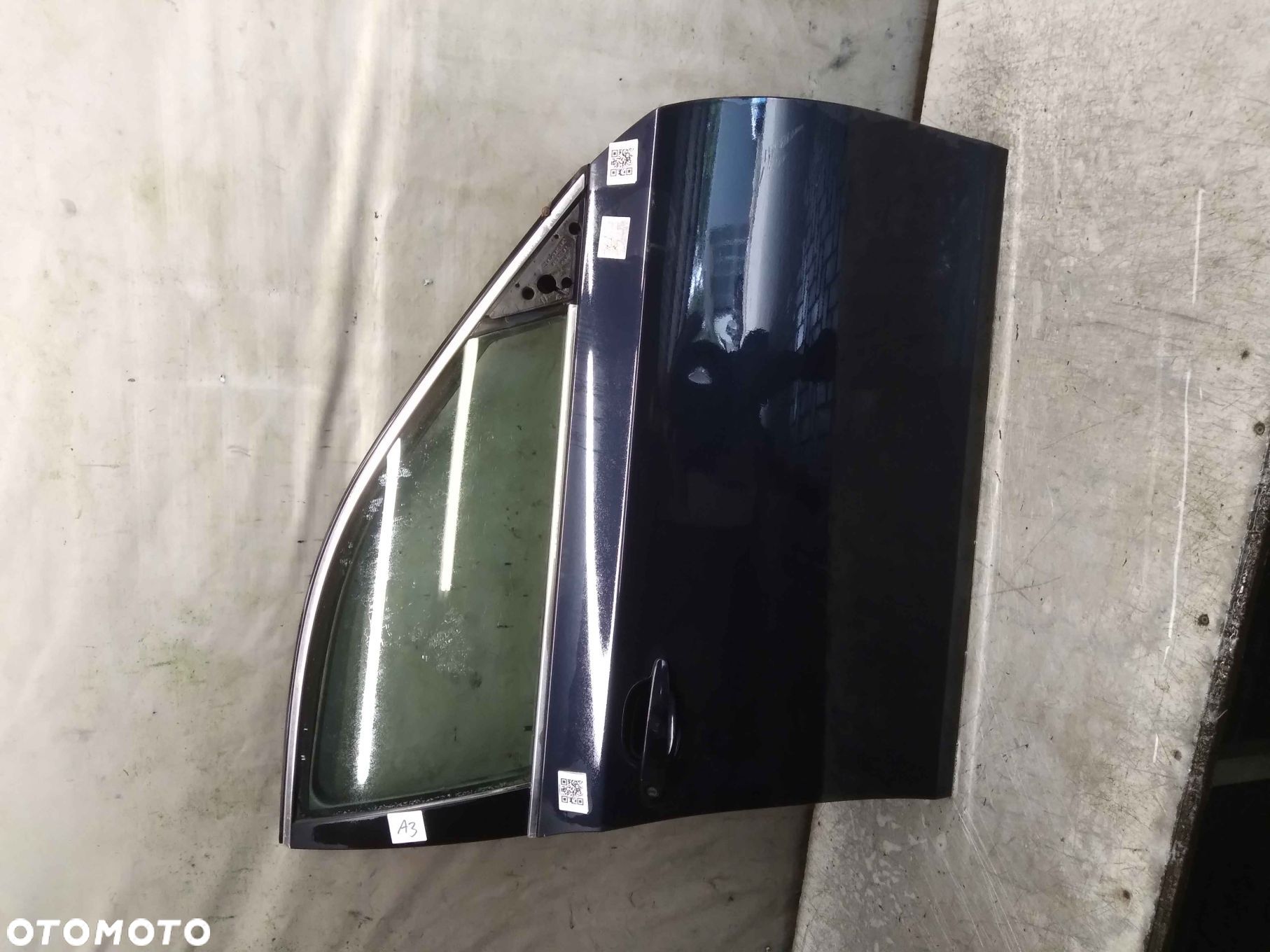 / DRZWI PRZÓD PRZEDNIE PRAWE DO BMW 5 E60 E61 ORIENTBLAU GRANAT GRANATOWE - 1