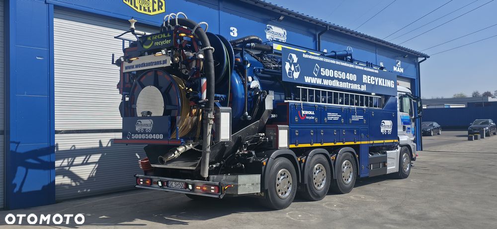 MAN TGS 35.500 KROLL Recycler CVS 3100 URACA P4-45 540ll/175bar - 5