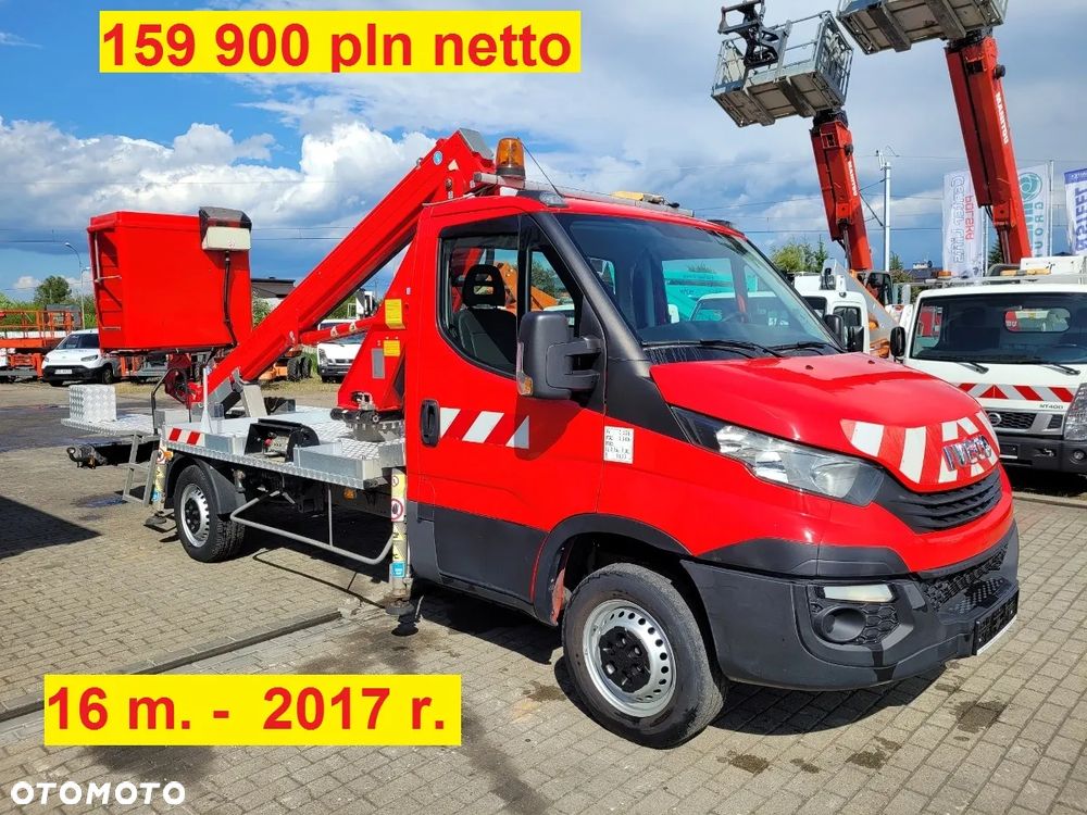 Renault Master podnośnik koszowy zwyżka 12,5 m - 30