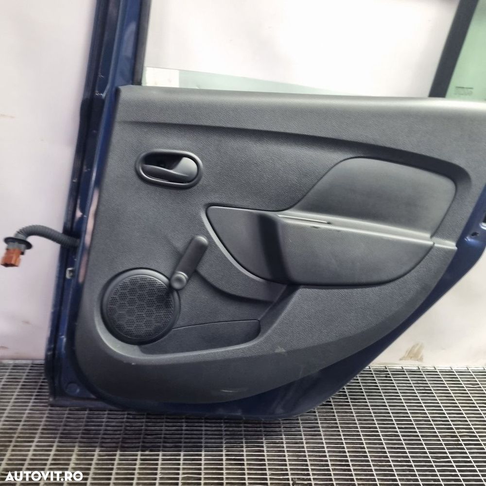 Usa Dreapta Spate Dacia Sandero 2 Facelift 2016 - 2020 Hatchback 4 Usi BLUE TERPR (1488) - 6