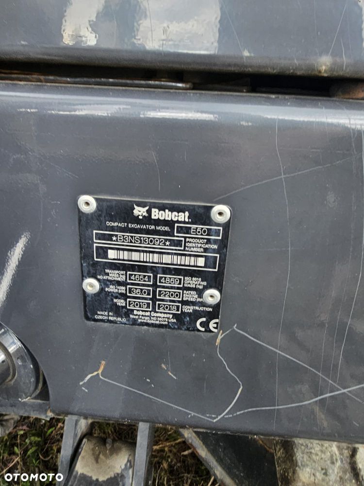 Bobcat E50 - 10