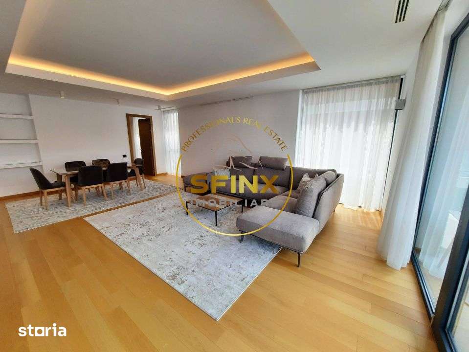 Primaverii, 4 room furnished apartment, large terrace, parking — fotografia 1
