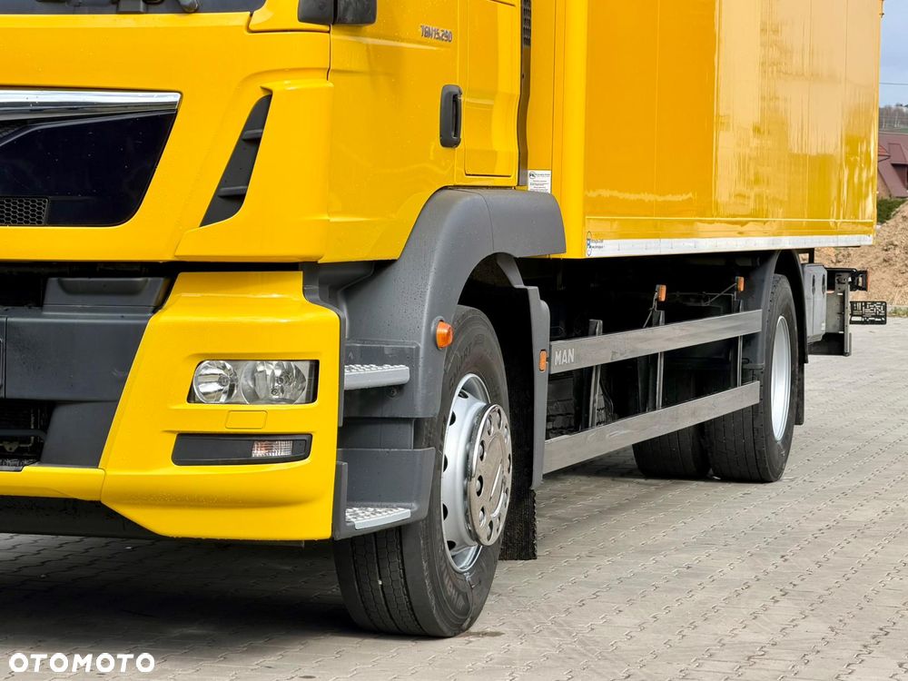 MAN TGM 15.290 / KONTENER / WINDA / 18 EUROPALET / 16 T DMC / AUTOMAT / EURO 6 / SYPIALKA / 2019 ROK - 17