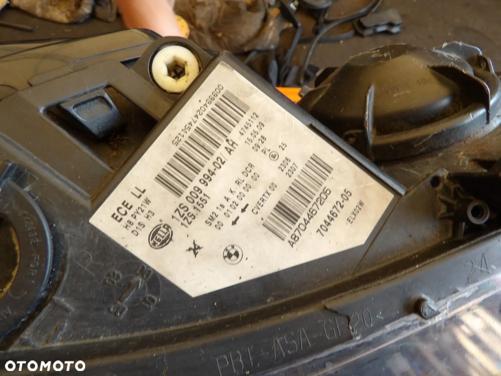 BMW - E60 - LIFT - XENON - SKRĘTNA - PRAWA LAMPA PRZEDNIA - EUROPA - 7044672 - 13