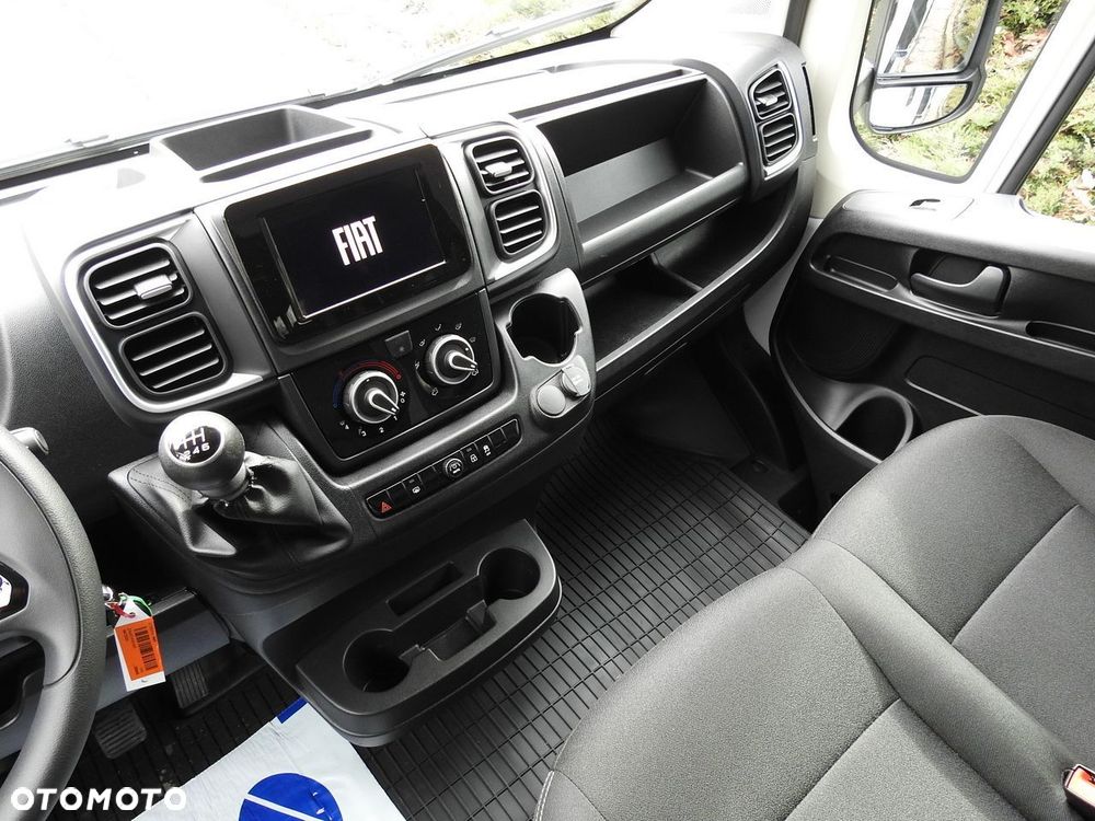 Fiat DUCATO NOWY PLANDEKA 10 PALET WEBASTO KLIMATYZACJA TEMPOMAT LEDY ASO  180KM - 35