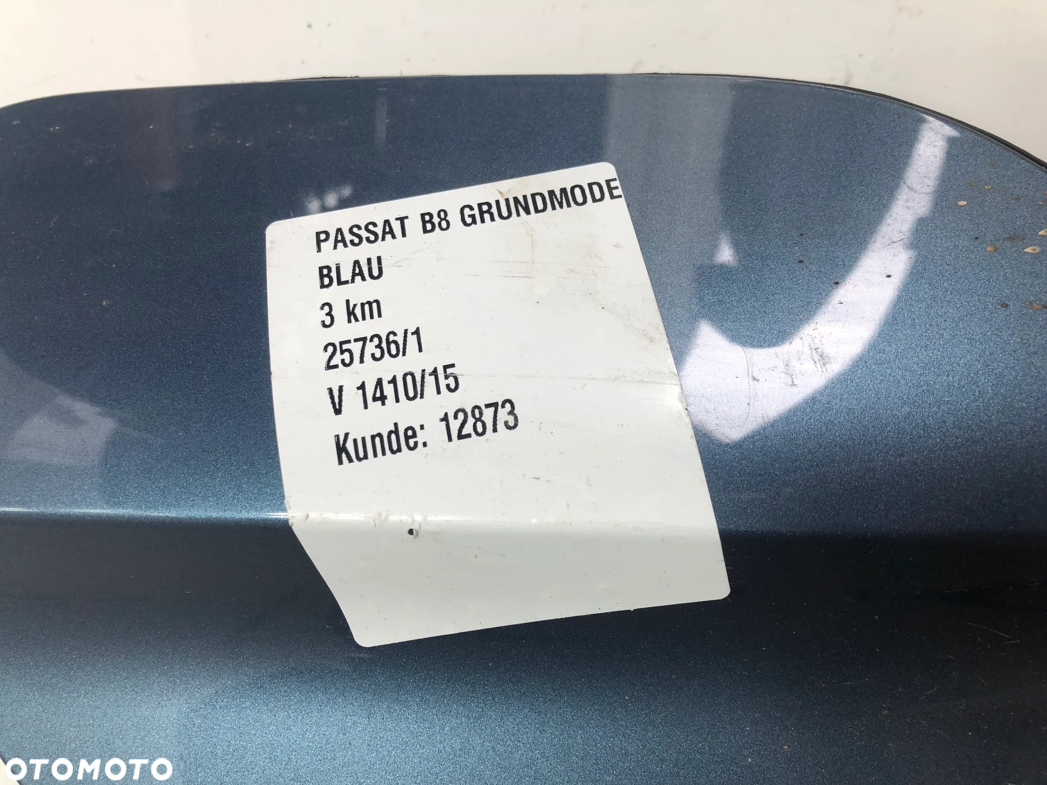 KLAPKA WLEWU PALIWA VW PASSAT B8 3G5809857 LB5J  POTESTOWA MINIMALNY PRZEBIEG - 2