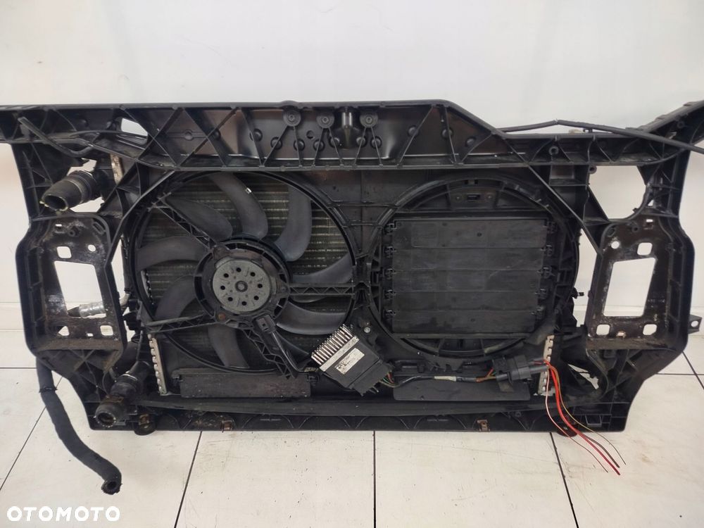 audi a4 b8 07r- pas przedni chłodnice komplet 1.8 tfsi manual - 9
