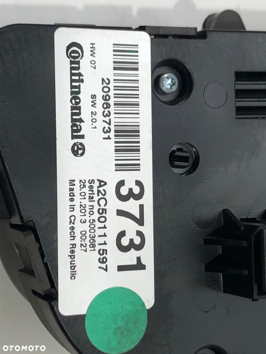 PANEL STEROWANIA NAWIEWU - 390.00 PLN - OPEL MOKKA / MOKKA X (J13) 2012 - 2022 1.7 CDTI (_76) 96 kW - 4