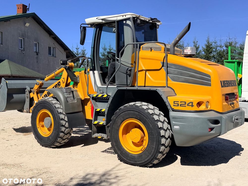 Liebherr Ładowarka Liebherr L524 KLIMA łyżka2,5m3+widły bezAdblue i Dpf szybkozłącze hydr. Cat Caterpillar 924K  924H  930K Volvo L60H / L70H Komatsu WA200-8 WA270-8JCB 426 427 - 6