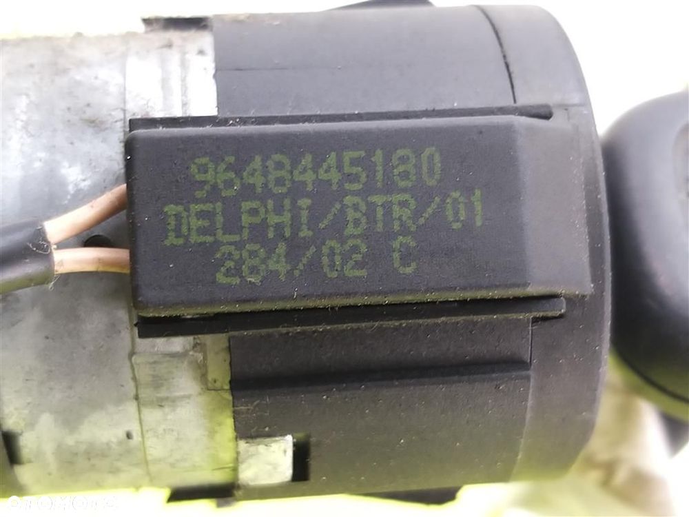 Kolumna kierownicza stacyjka Peugeot 307  I 2001–2008 9648445180 delphi - 2