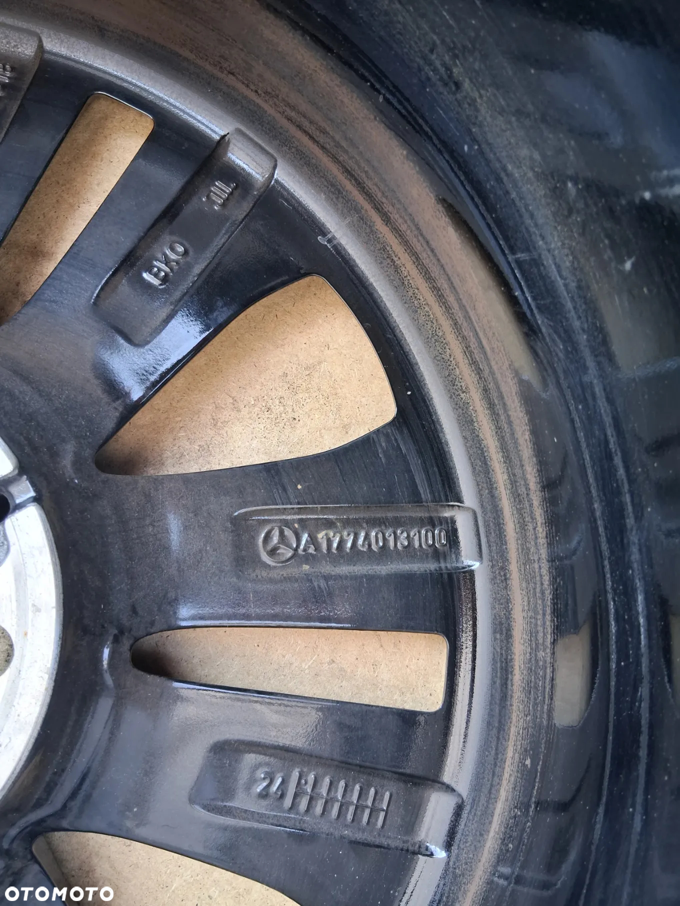 Felga MERCEDES A B CLA KLASA 7,5x18 ET49 5x112 NUMER A1774012700 - 9