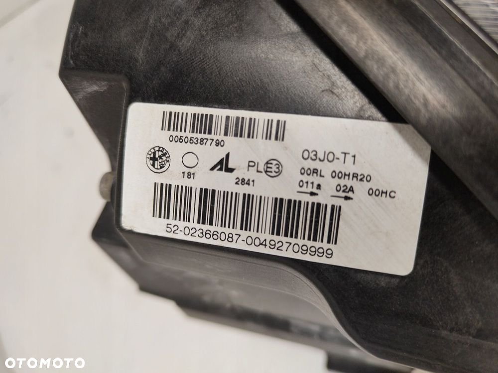 ALFA ROMEO GIULIETTA SOCZEWKA Z LED CIEMNA LAMPA LEWY PRZÓD 00505387790 - 3