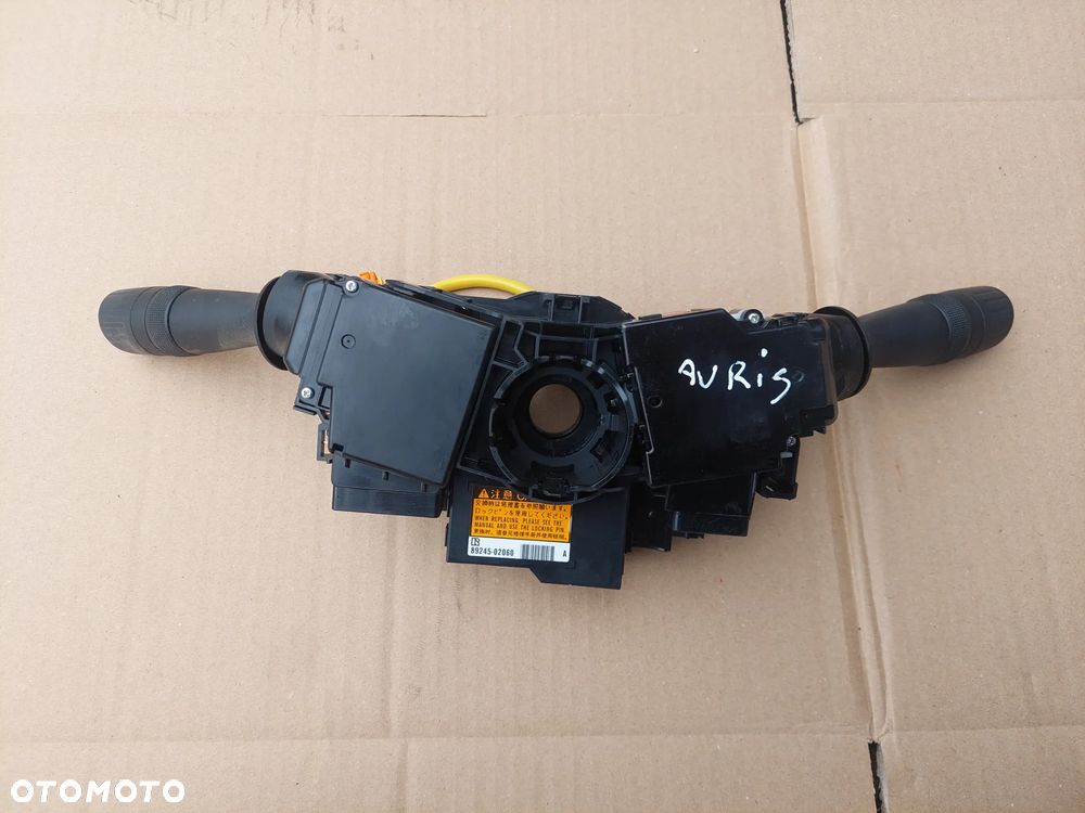 TOYOTA AURIS II 2 2013R 2018R TAŚMA ZWIJAK PAJĄK MANETKI PRZEŁĄCZNIK ZESPOLONY 89245 02060 RAF-AUTO CZĘŚCI - 2